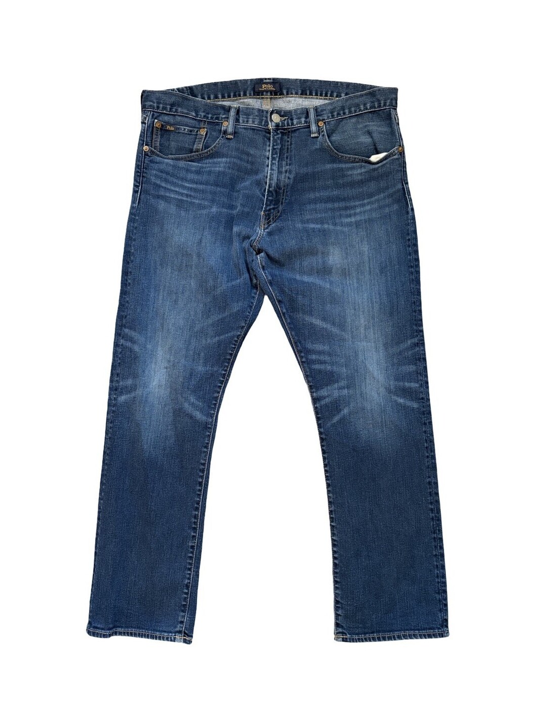 Polo Ralph Lauren Hampton Relaxed Straight Jeans Men's Size 36x30 Stretch Casual
